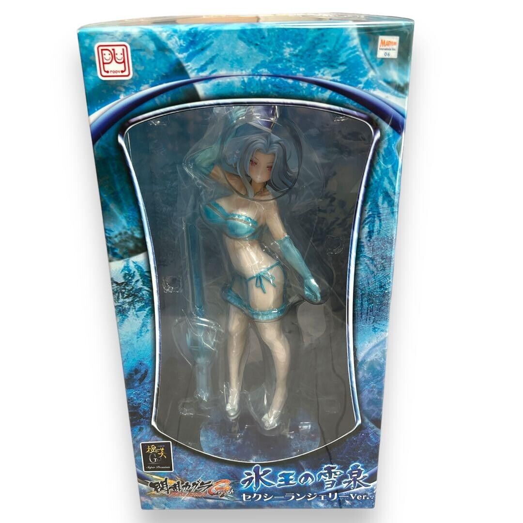RARE Senran Kagura 1/6 Ice Queen Yumi Sexy Lingerie Figure Unopened Japan