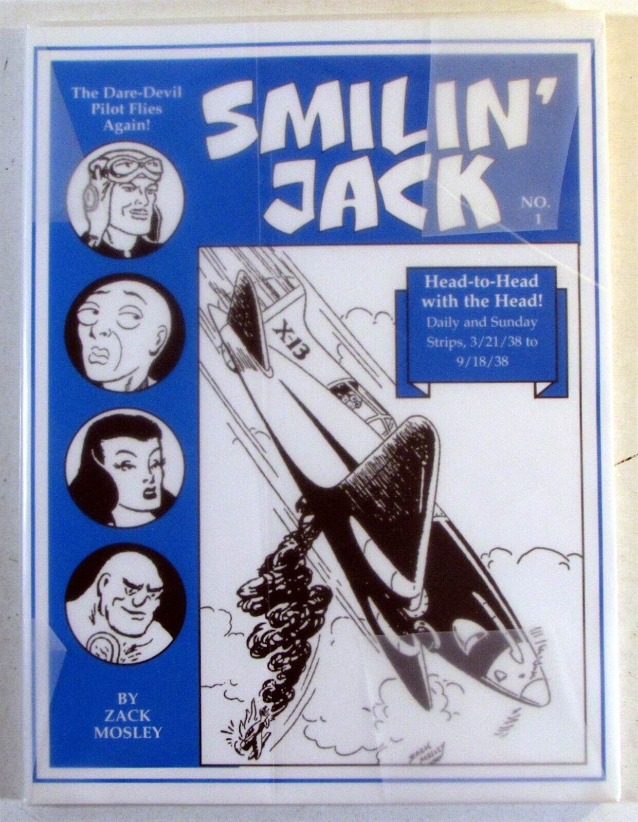 Smilin’ Jack #1 Head-to-Head With The Head 2003 TPB Pacific Comics Zack Mosley