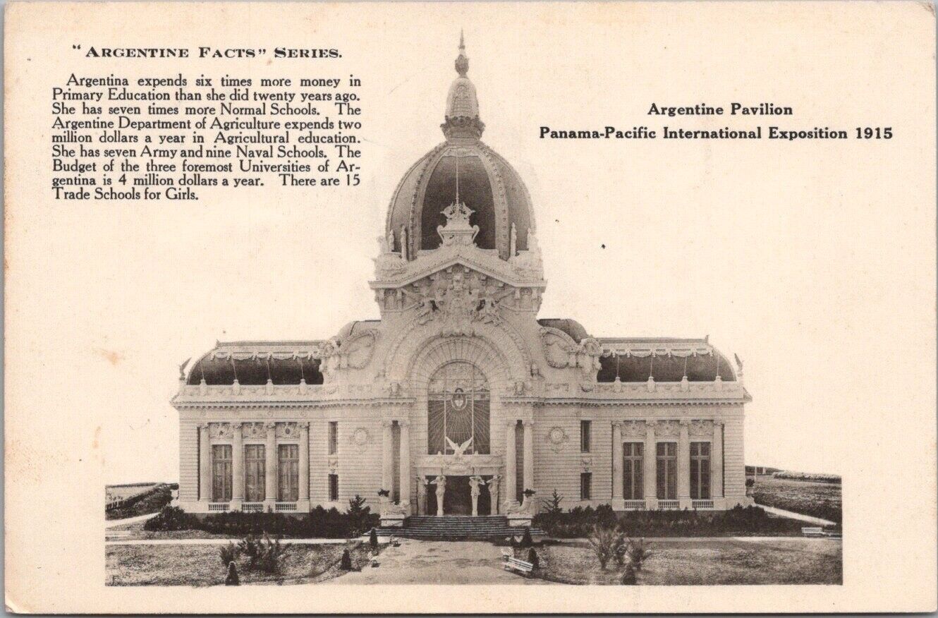 1915 PPIE San Francisco World\'s Fair Postcard \