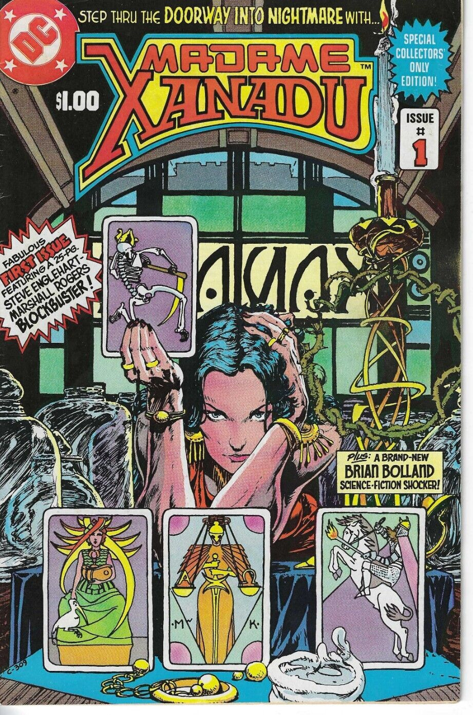 1981 DC Madame Xanadu #1 1st Solo Title Signed by Len Wein 