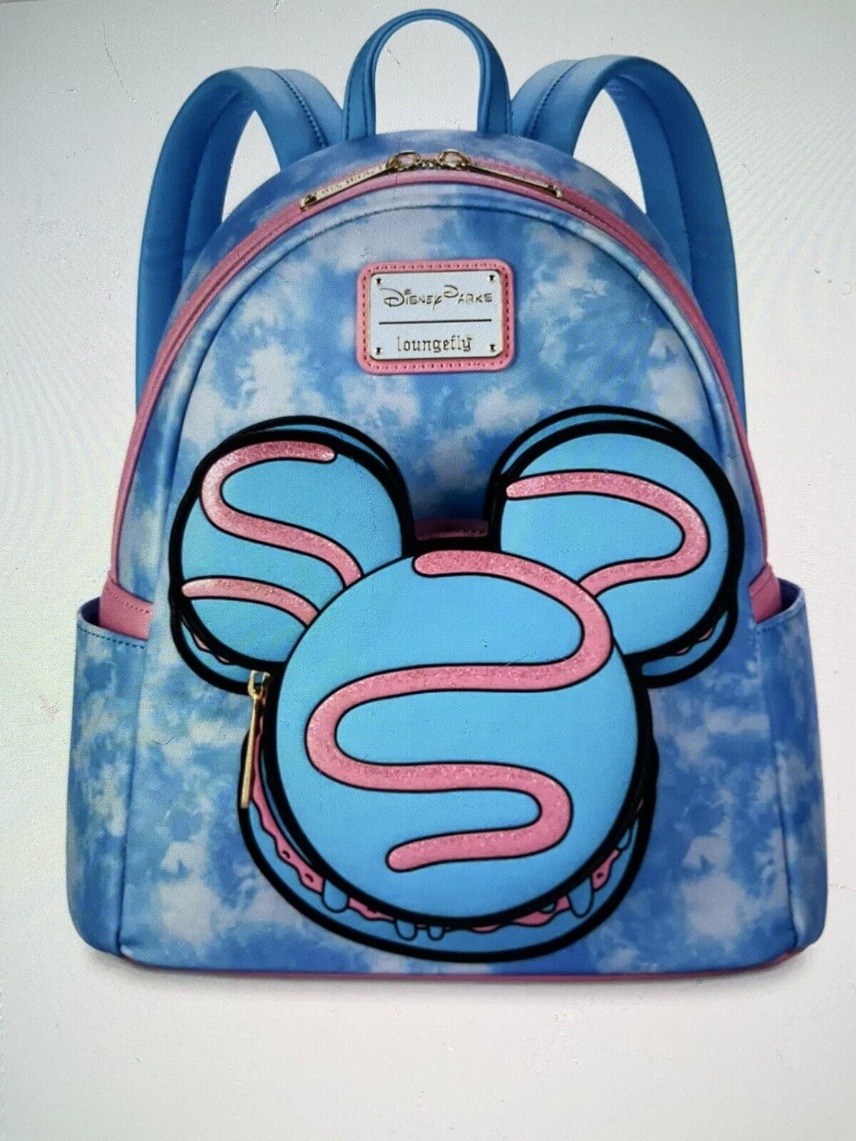 Disney Parks Eats Mickey Collection Macaron Mini Loungefly Backpack 2024 NWT