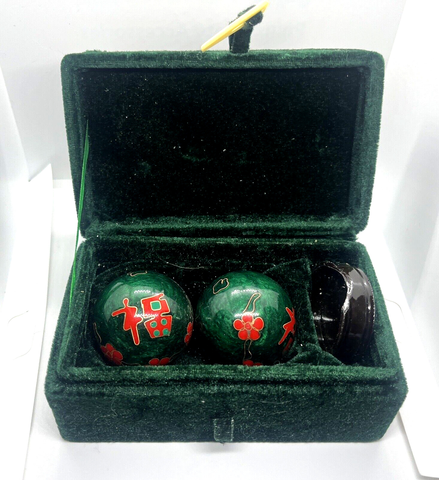 Vintage Chinese Health Baoding Balls Stress Relief Exercise Relaxation Therapy