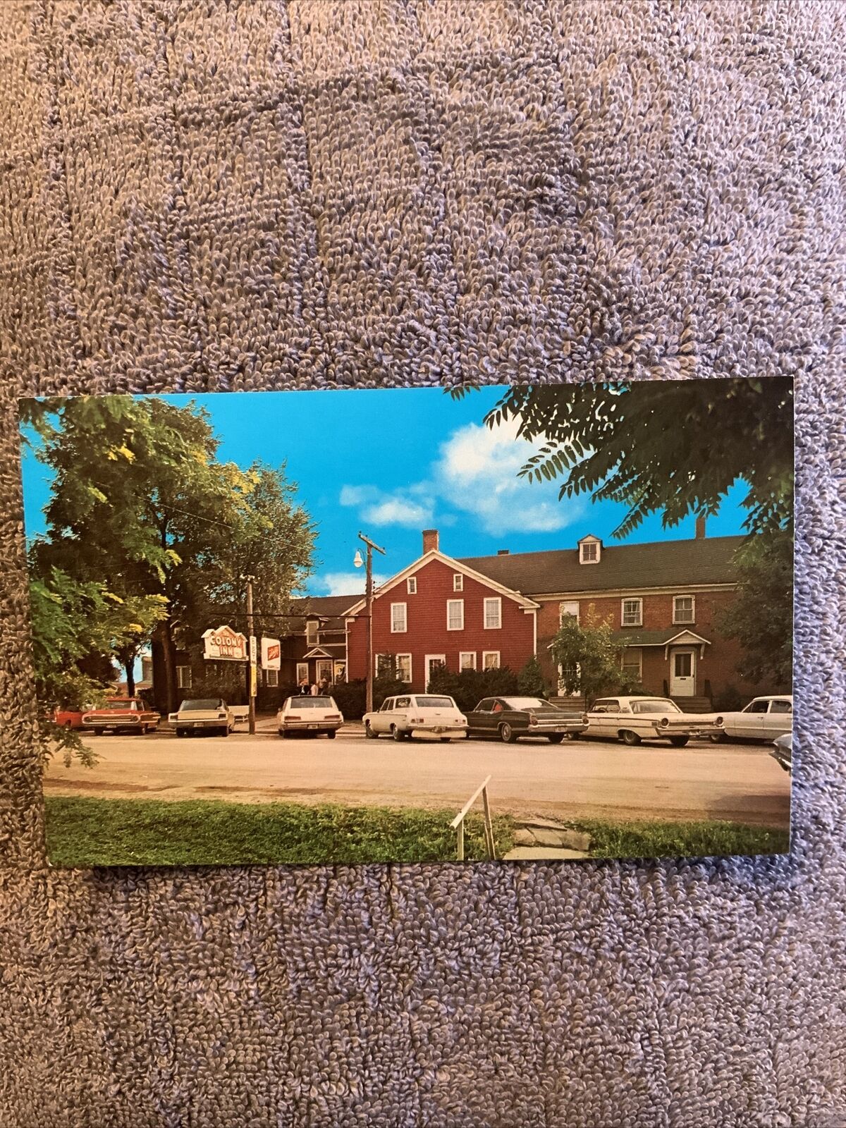 Colony Inn Restaurant Amanda, Iowa… Old Postcard