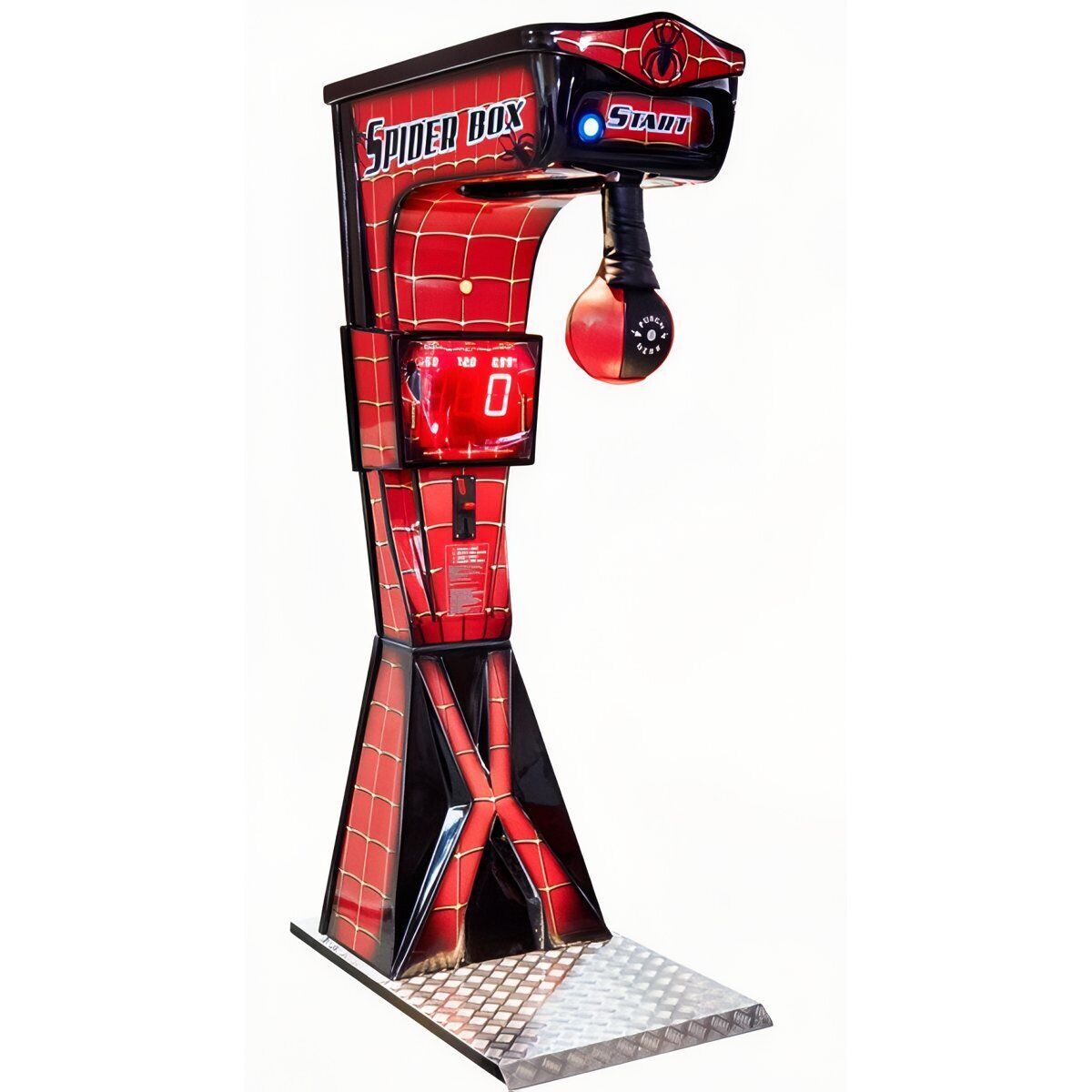 Kalkomat Boxer Boxing Machine Arcade Game - Spider Graphics