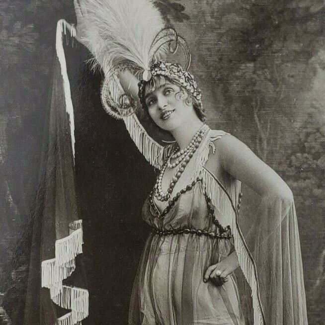 Gaby Deslys French Silent Film Theatre Actress Dancer Singer Photo Postcard F59
