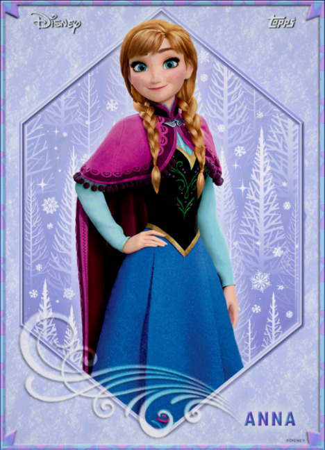 Topps Disney Collect Frozen 10th Anniversary Collection Limited Epic Anna