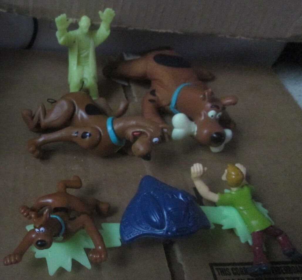 2000 Burger King Scooby Doo Alien Invaders Lot Of 3 Kids Meal Toys