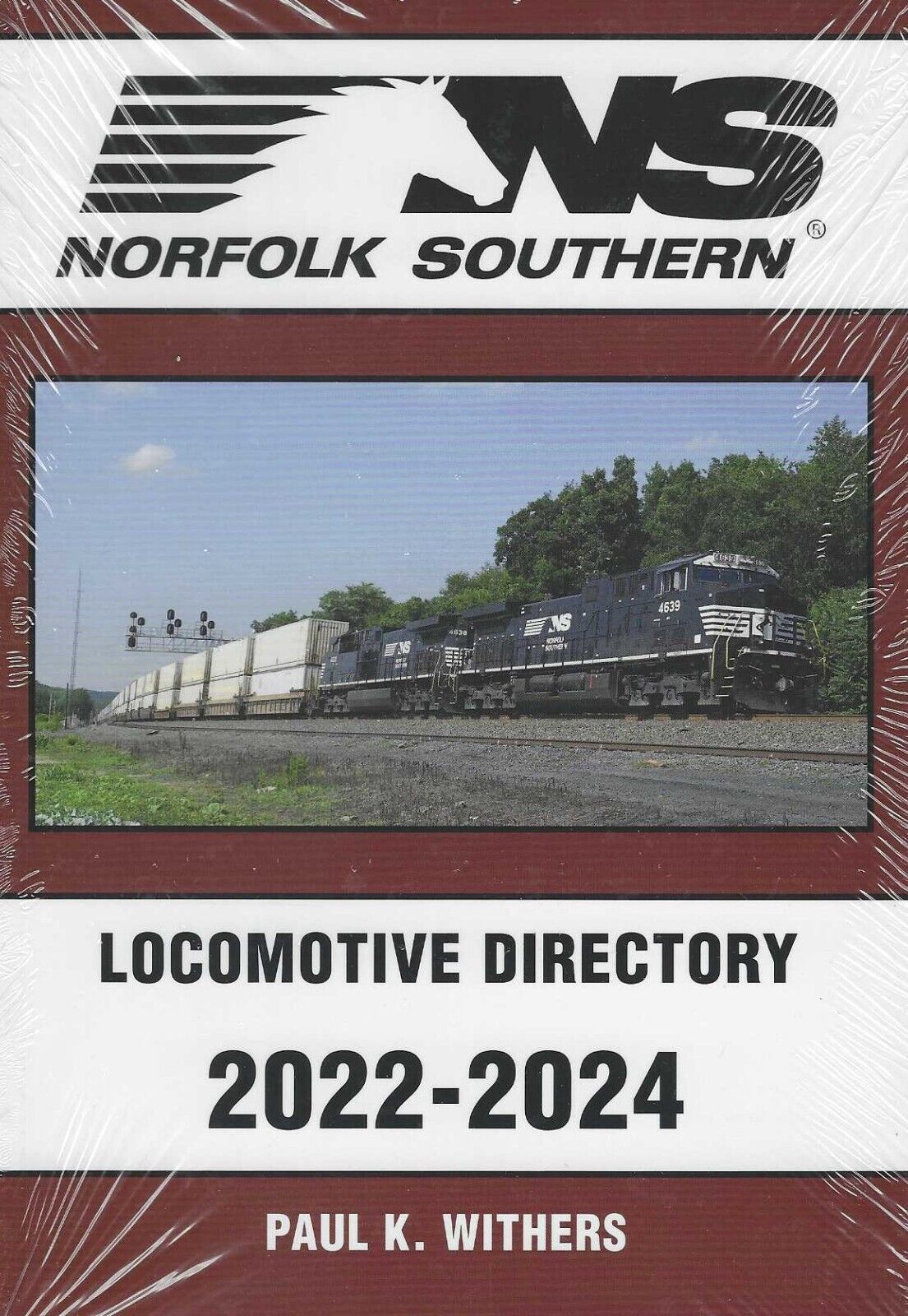 NORFOLK SOUTHERN Locomotive Directory, 2022-2024 - (BRAND NEW BOOK)