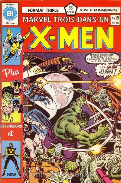 Marvel Trois-Dans-Un X-Men #19 GD; Heritage | low grade comic - we combine shipp