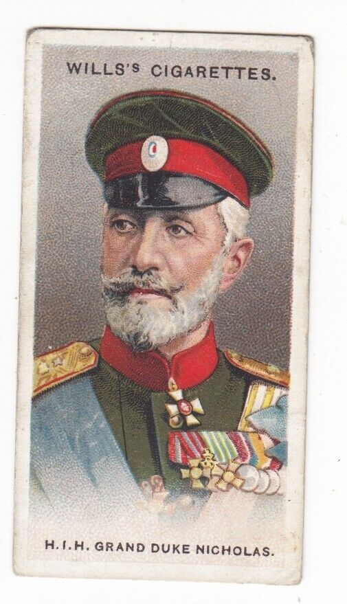 RUSSIA: Grand Duke Nicholas Nikolaevich 1917 WWI Card