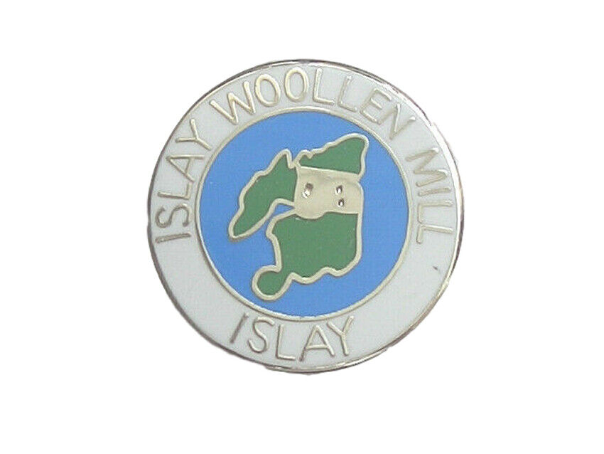 Islay Woollen Mill Quality Enamel Lapel Pin Badge