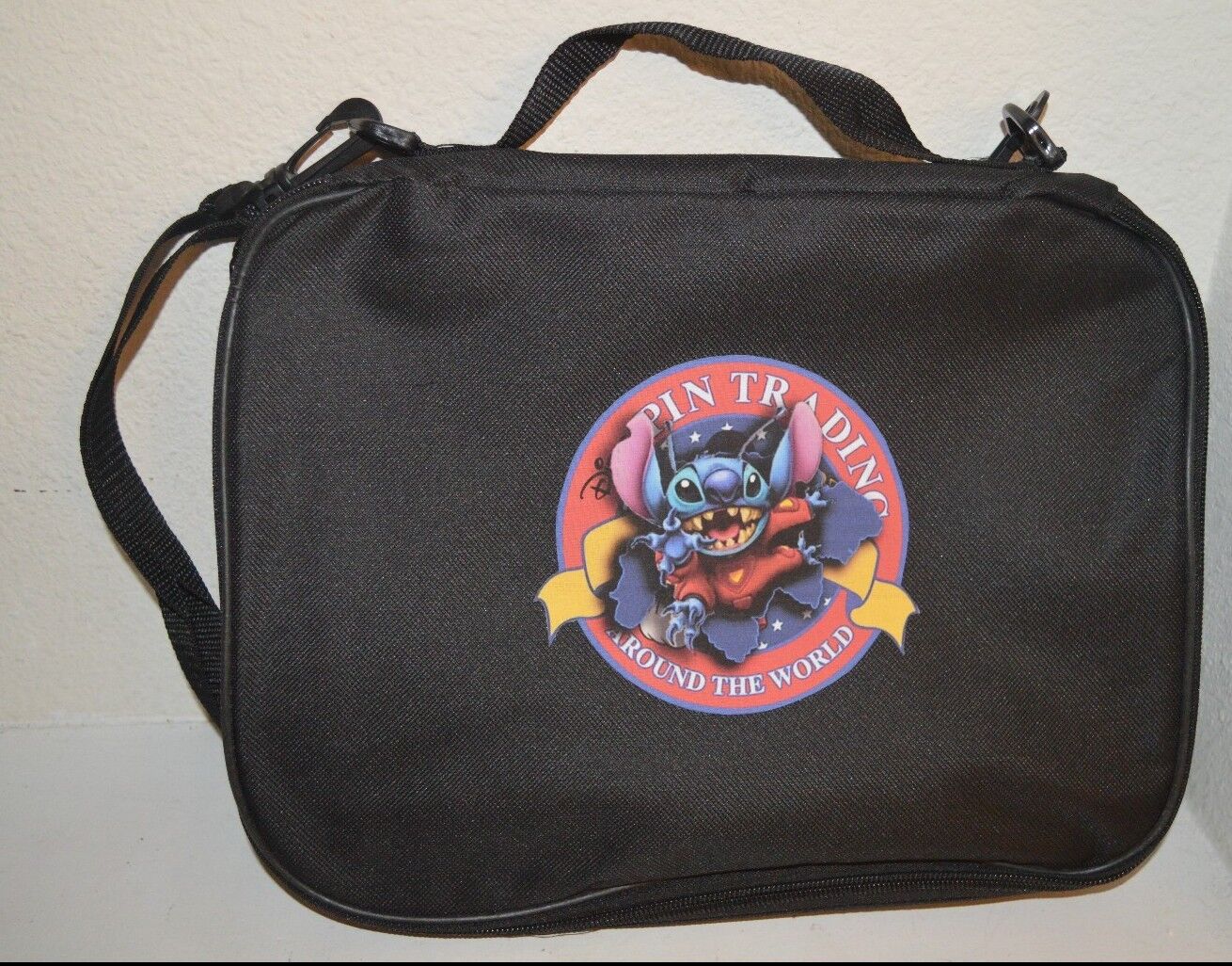For Your DISNEY TRADING PINs BOOK BAG STITCH trading logo Pin CASE