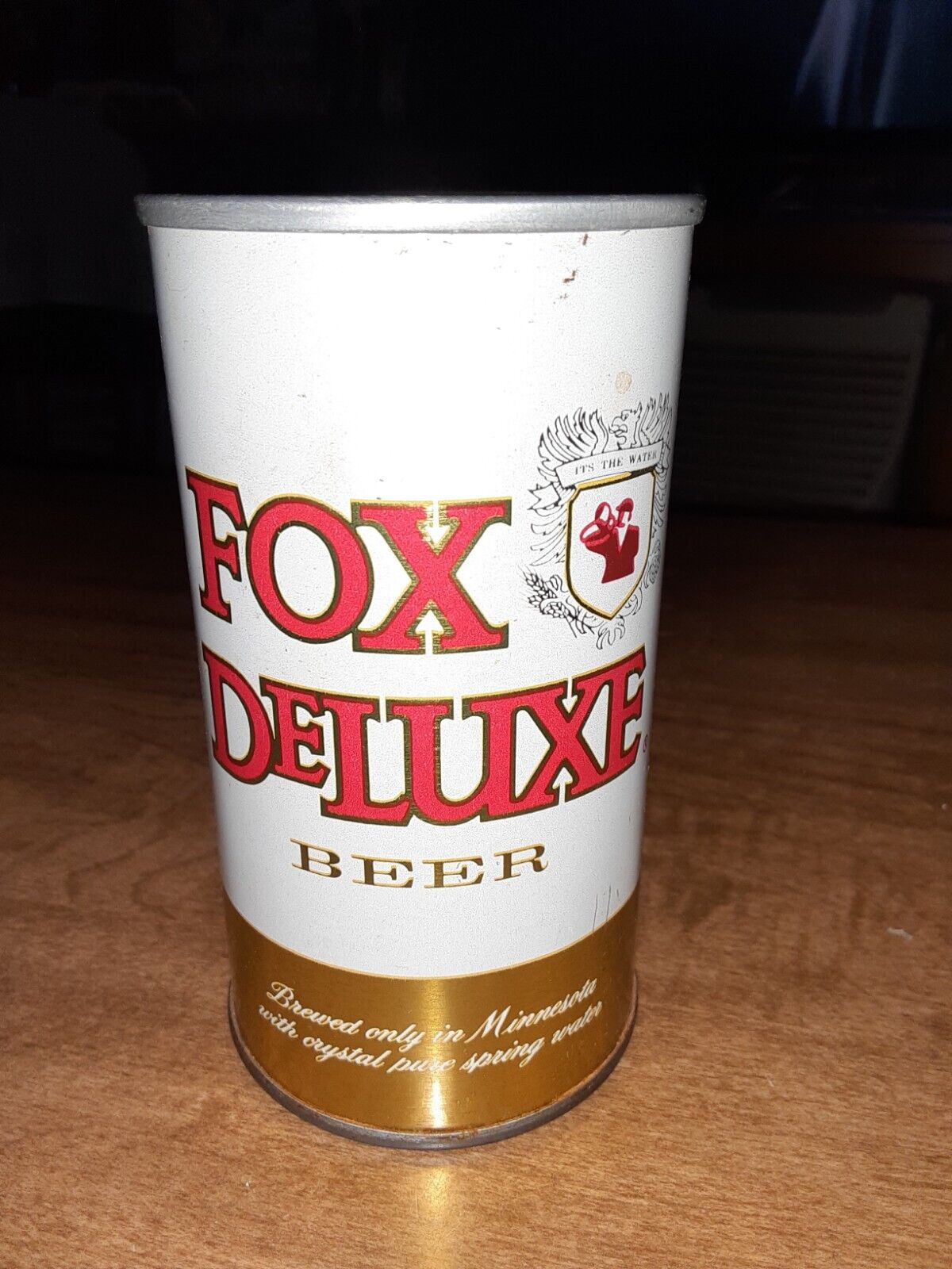 Fox DeLuxe 12oz. S/S B/O Pull Top Beer Can EMPTY