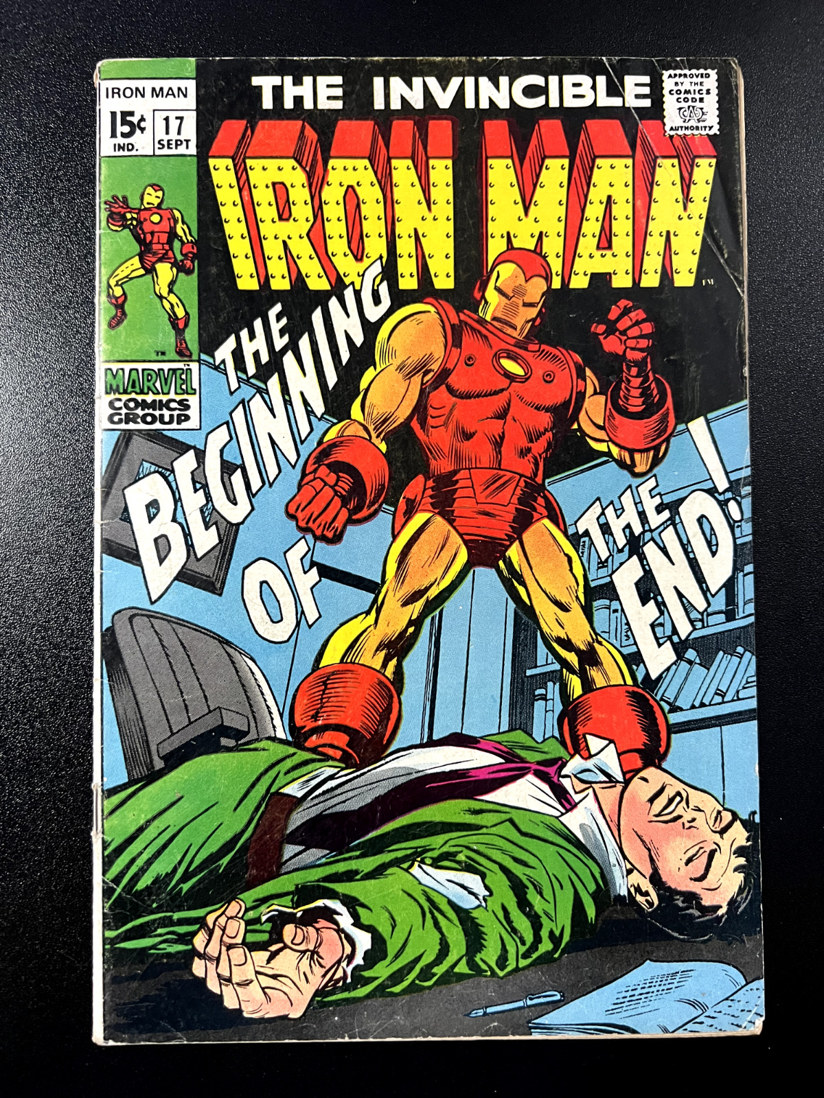 The Invincible Iron Man #17 (1969) 4.0 VG