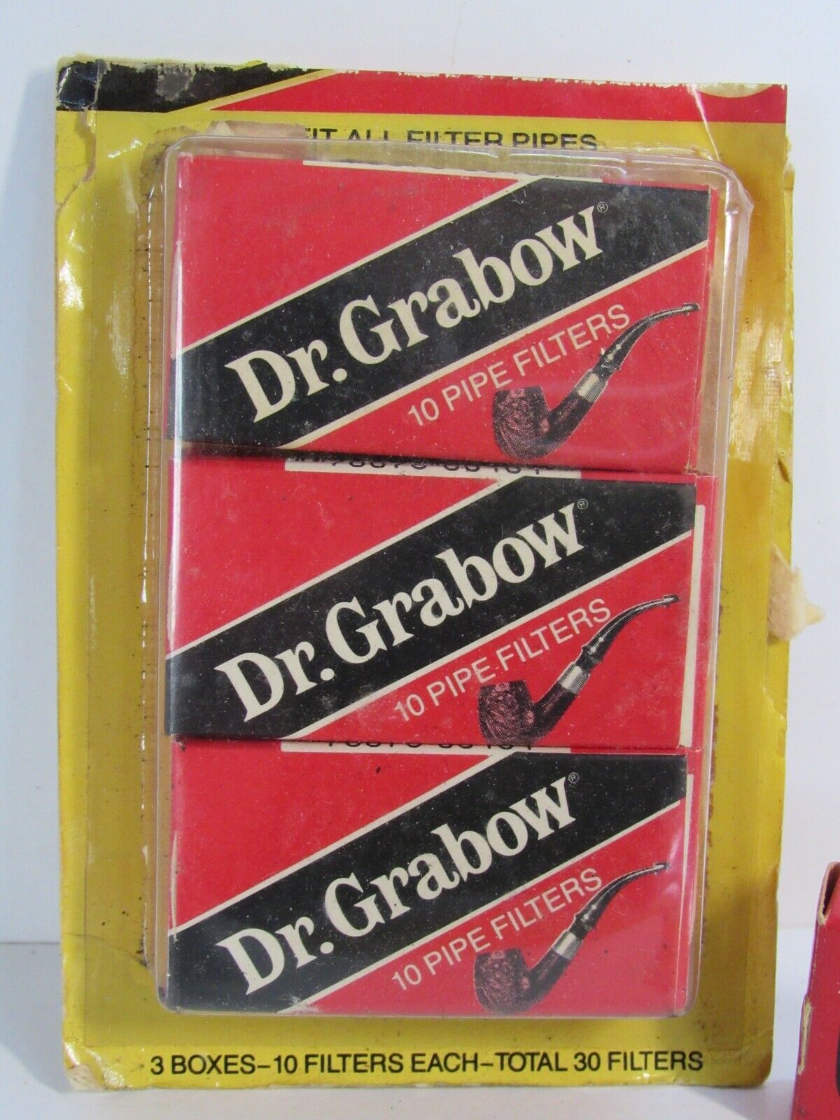Dr. Grabow Box of Smoking Pipe Filters Made In USA Vintage  #Z