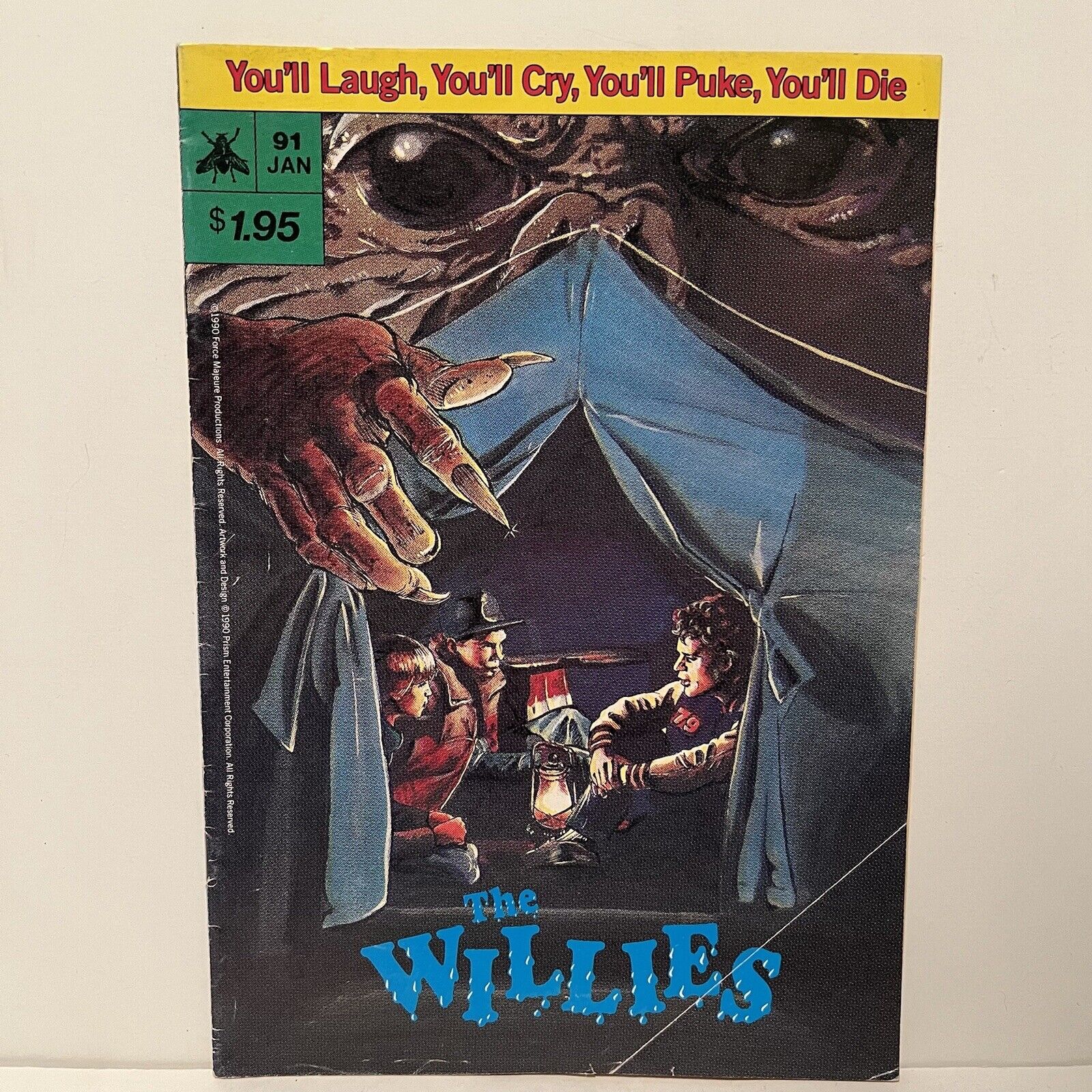 The Willies Movie Comic Book Adaptation 1991