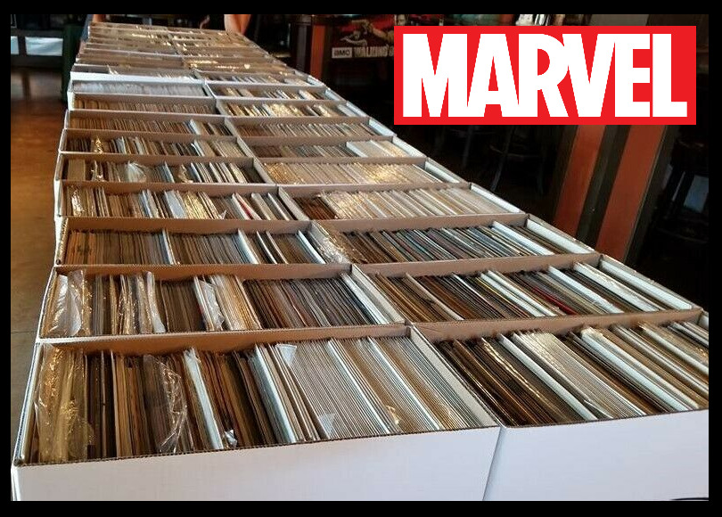 50 Comic Book HUGE lot - All DIFFERENT - Only Marvel Comics - 