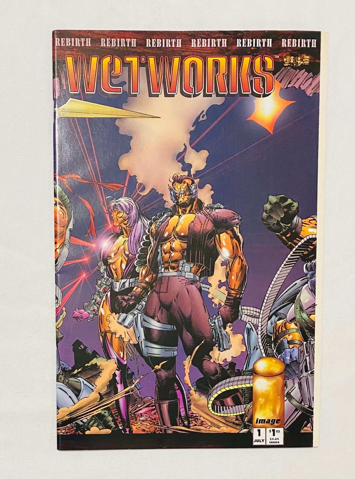 1994 Image Comics - Wetworks Rebirth #1