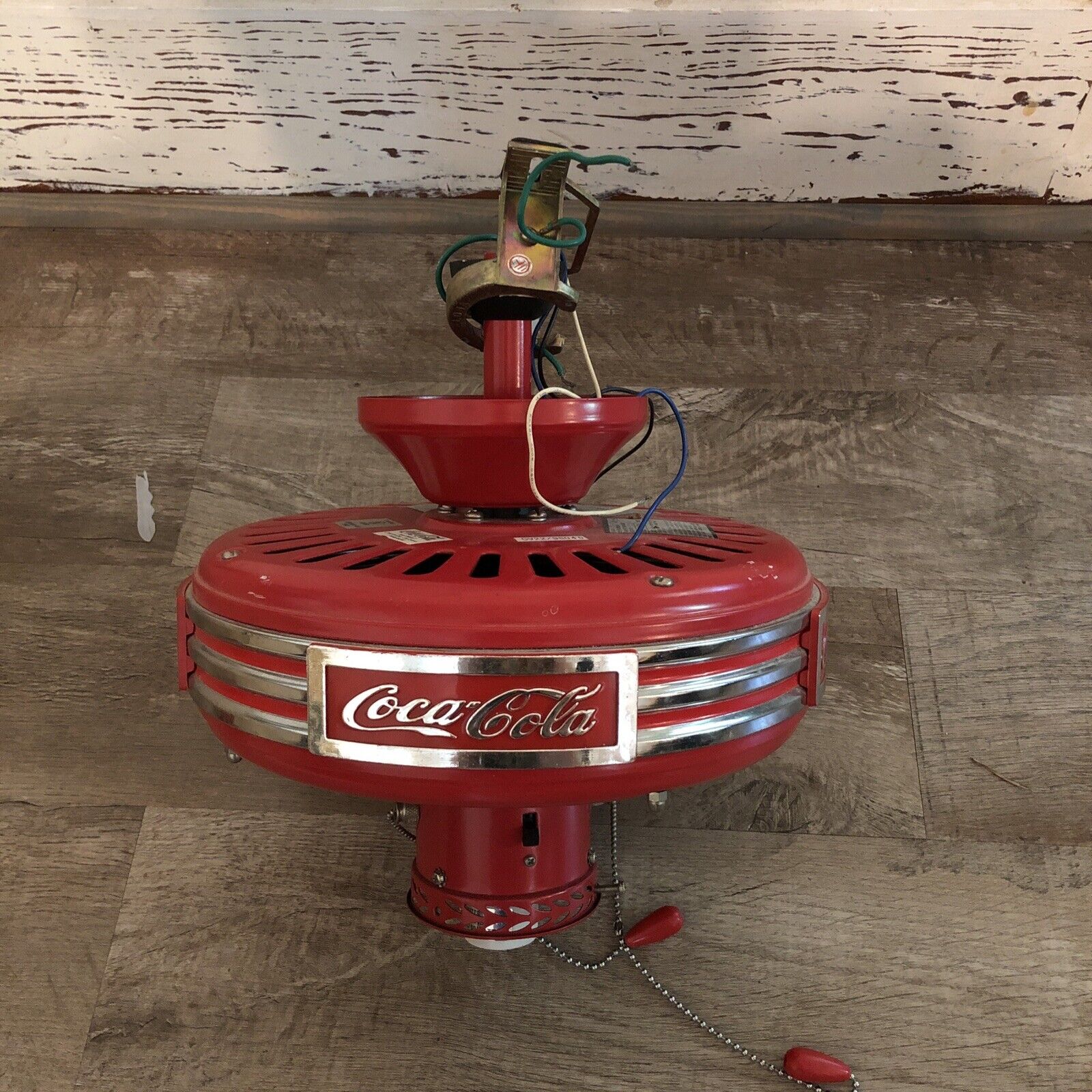 Vintage Coca-Cola Coke Ceiling Fan Motor