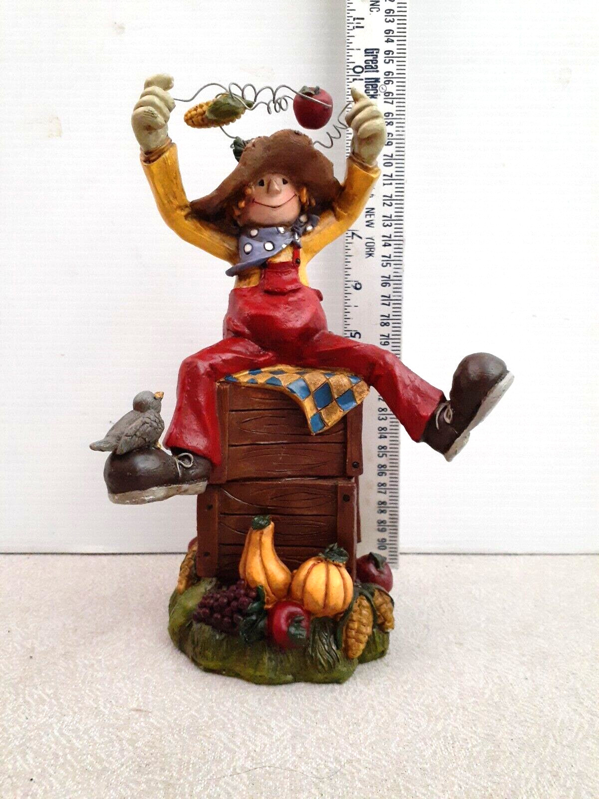 Harvest Scarecrow Figurine