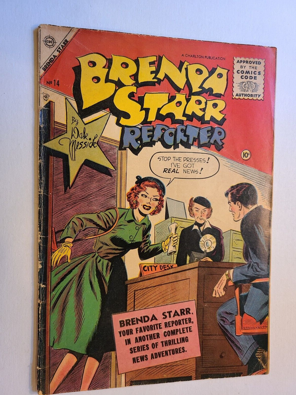 BRENDA STARR  # 14 CHARLTON 1955