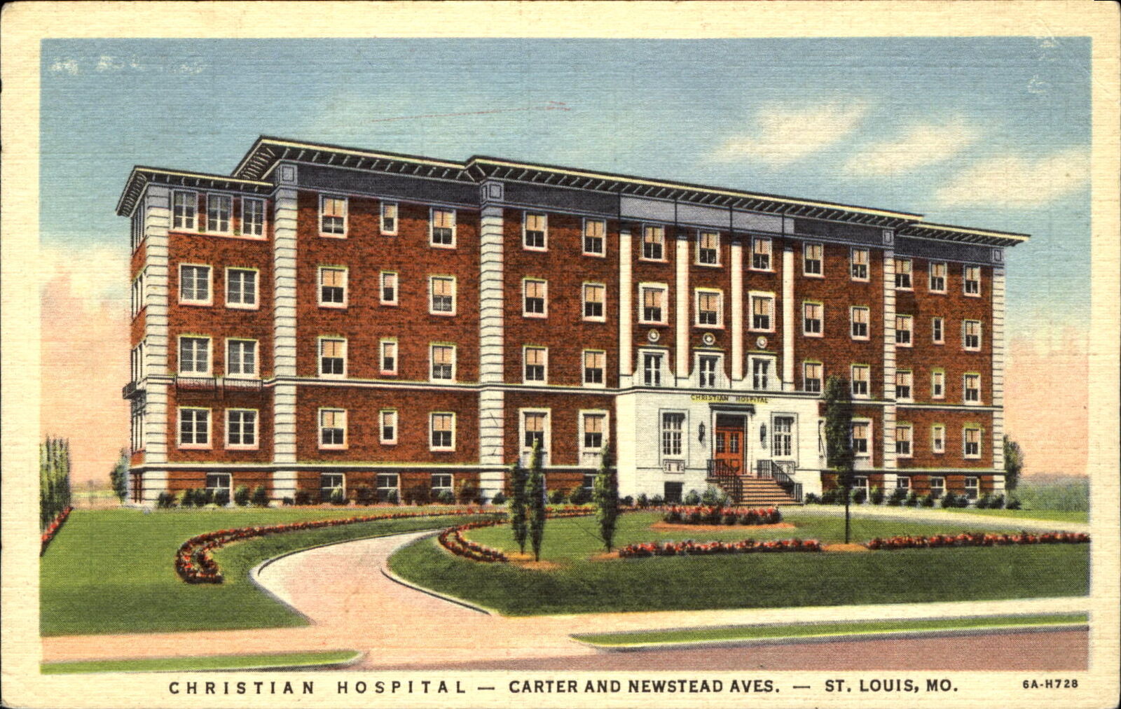 Christian Hospital St. Louis Missouri MO 1930s
