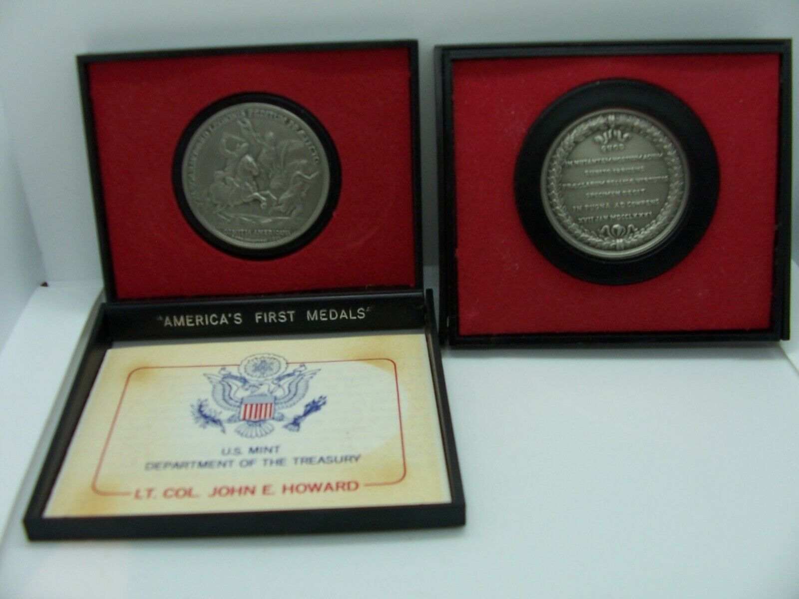 Lieutenant Colonel John E. Howard - America\'s First Medals- 