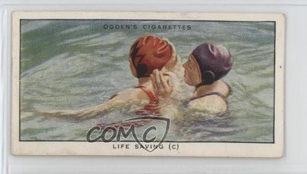 1931 Ogden's Swimming Diving and Life-Saving Tobacco #26 uq5