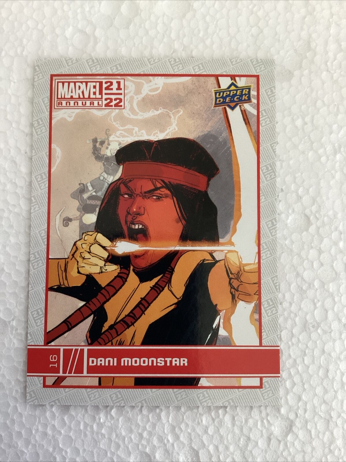2021/22 Upper Deck Marvel Annual Dani Moonstar #16 Trading Card 