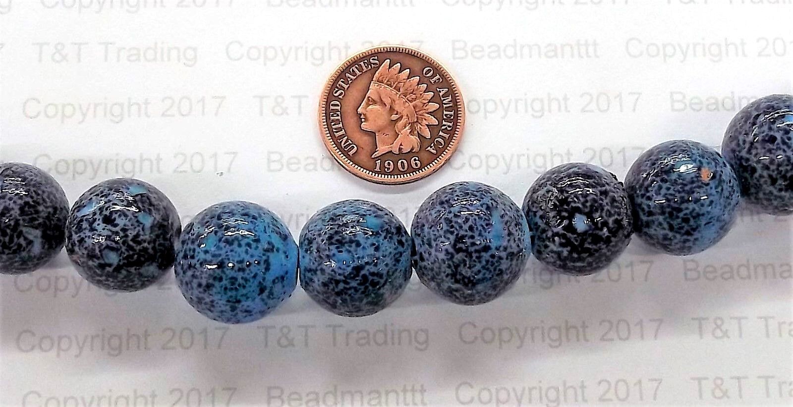 Lg Hubble Trading Post Trade Beads { 10 }  antique style    CO385