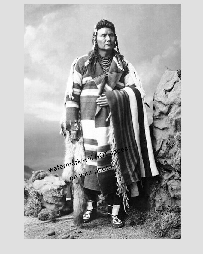 Chief Joseph PHOTO,Nez Perce Indian Native American Warrior 