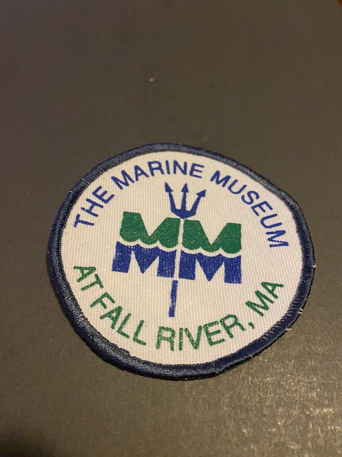 VTG The Marine Museum Fall River Massachusetts  Sew On Patch