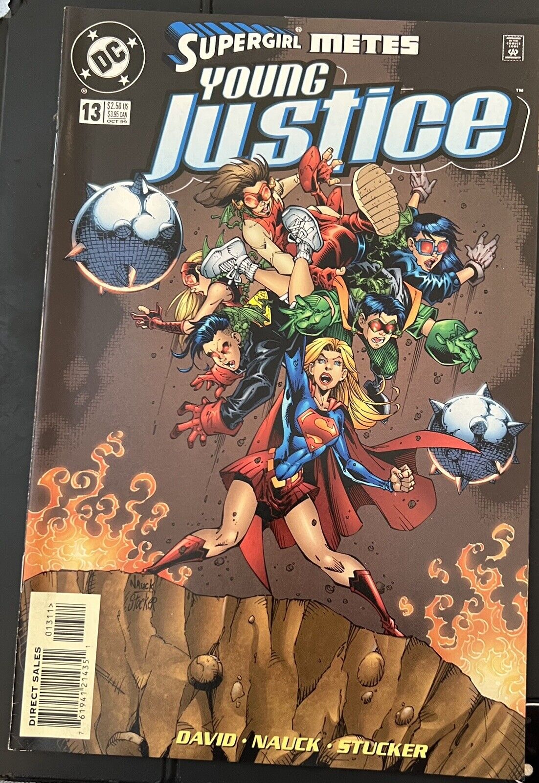YOUNG JUSTICE #13 * DC Comics * 1999 Comic Book - Supergirl