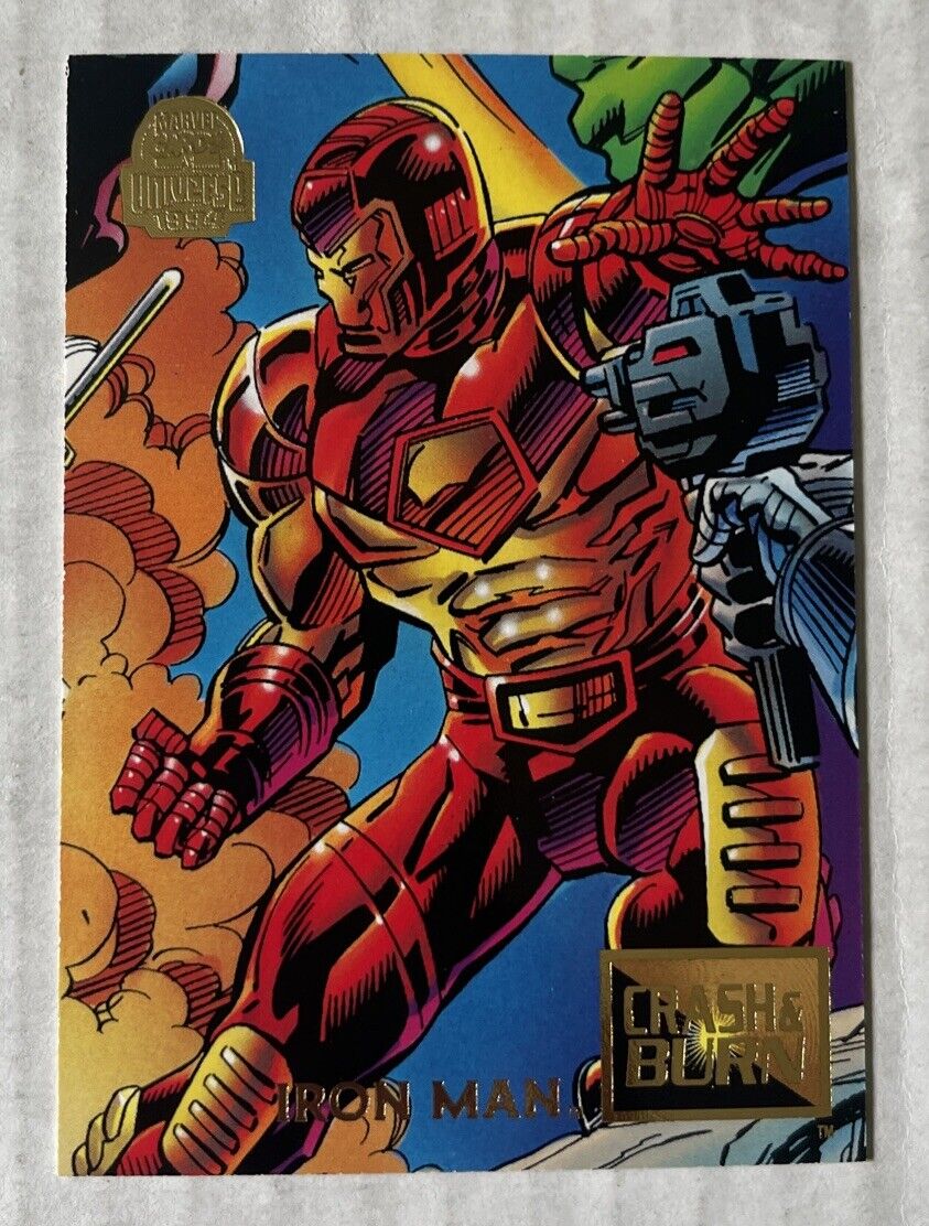 1994 Fleer Marvel Universe # 80 Iron Man