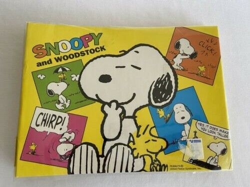 Rare Snoopy Woodstock Autograph phone & address Book from JAPAN