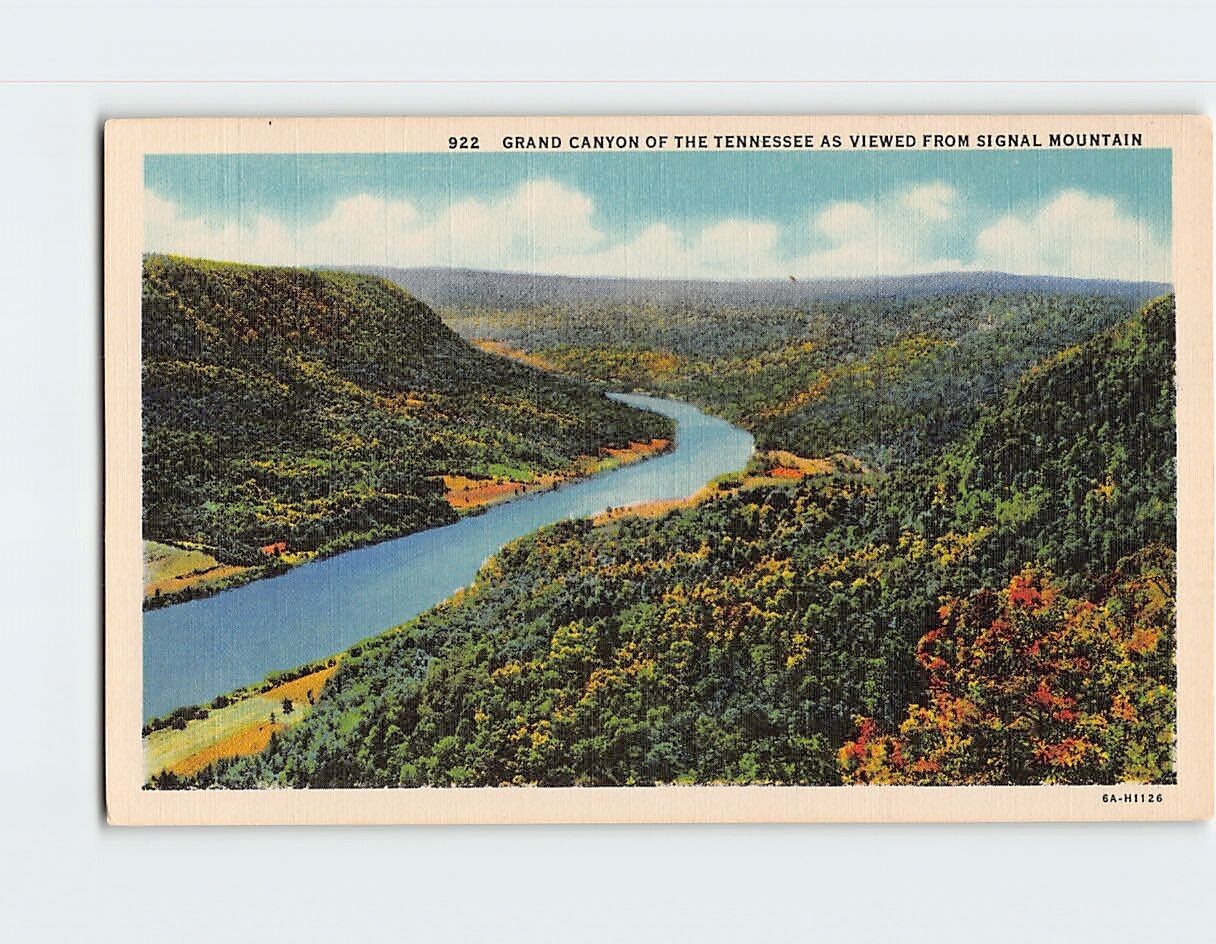 Postcard Grand Canyon of Tennessee USA