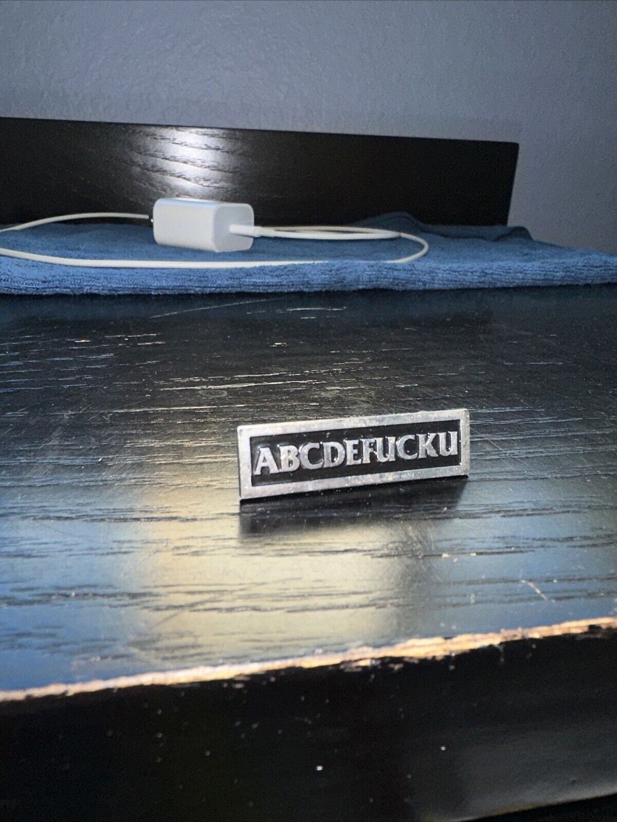 Authentic Supreme ABC pin F/W 14 RARE