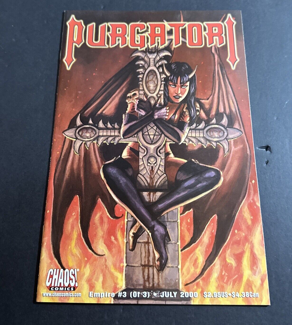 Chaos Comics - Purgatori: Empire #3  (2000) 8.0  X2