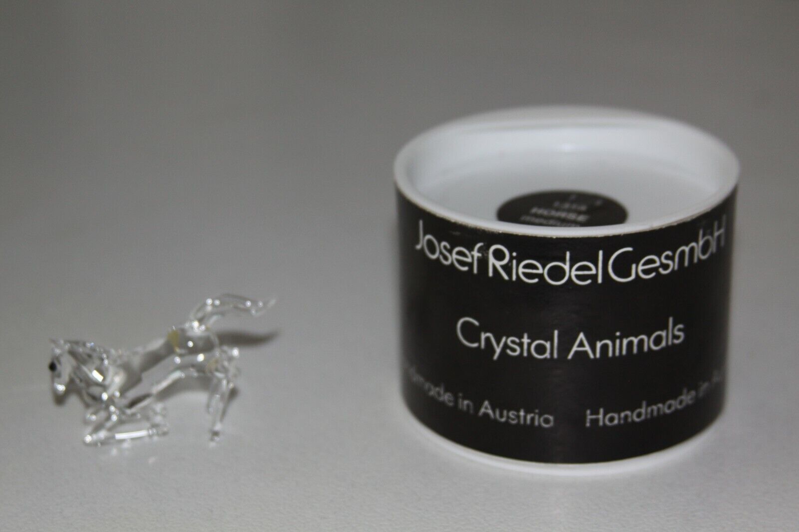 Rare Vintage Josef Riedel Gesmbh Crystal Animals Horse Made In Austria MIB