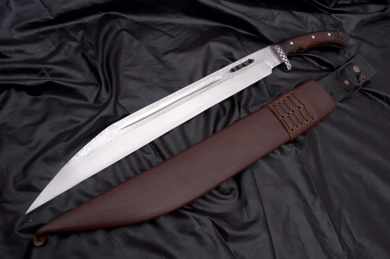 Seax sword-18 inches Hunting seax knife-tactical,combat,viking,survival machete