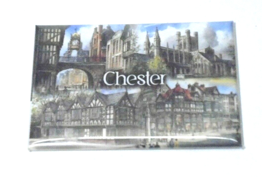 Chester UK United Kingdom England Souvenir Magnet