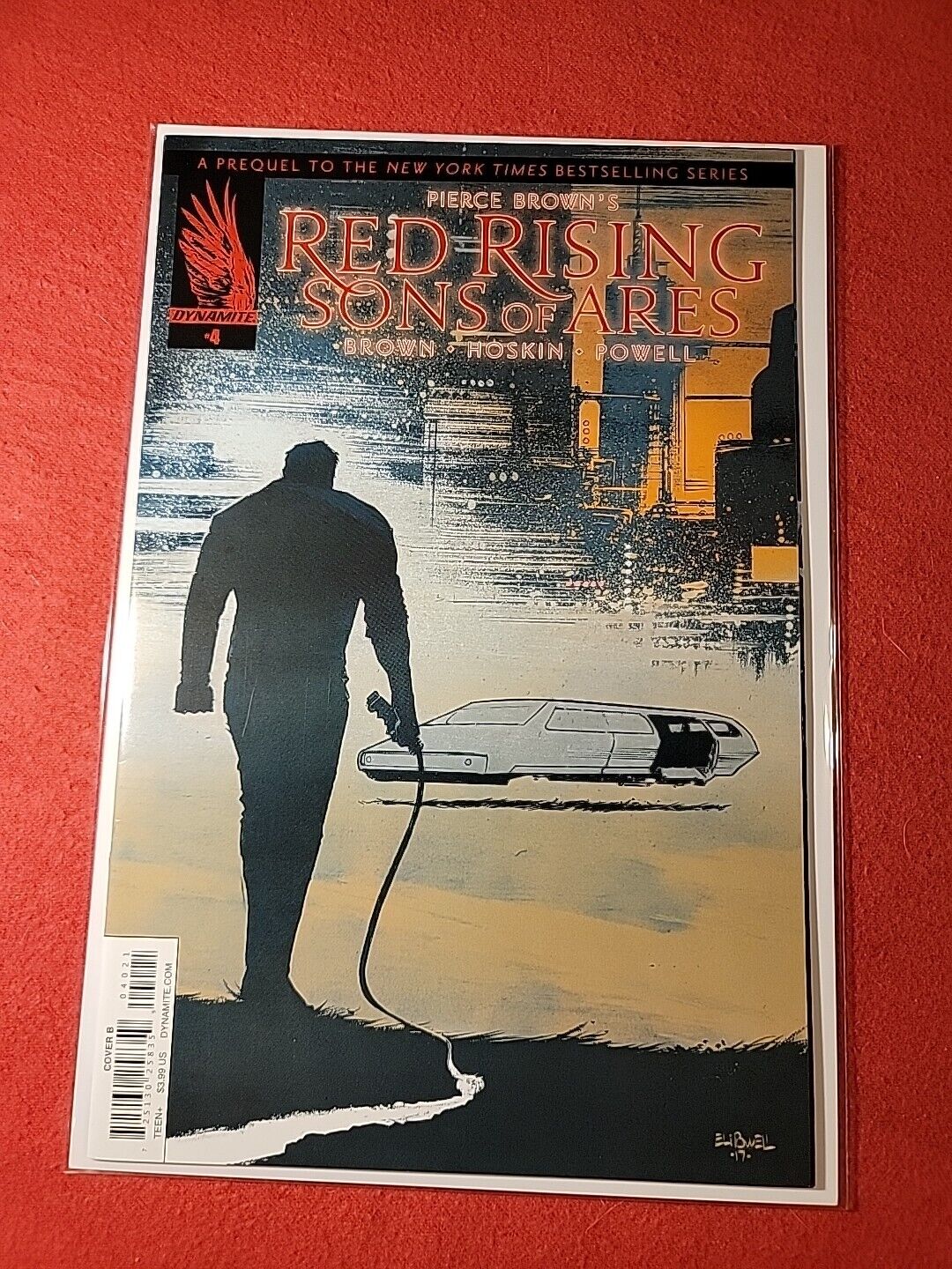 RED RISING SONS OF ARES #4 2017 1ST PRINT COVER B DYNAMITE PIERCE BROWN