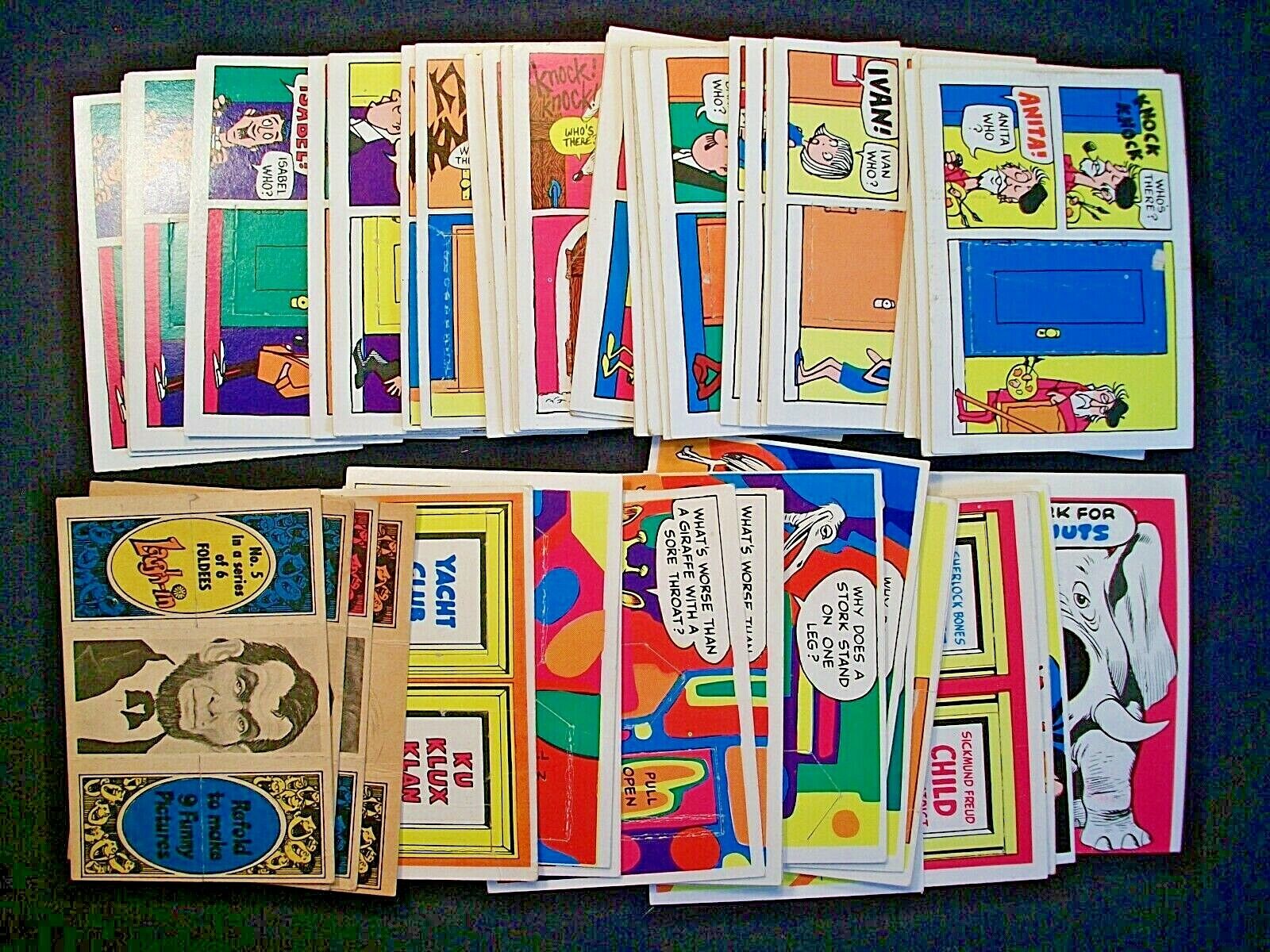 1968 Topps LAUGH-IN cards #34 thru #77 QUANTITY U PICK READ FIRST BEFORE BUYING