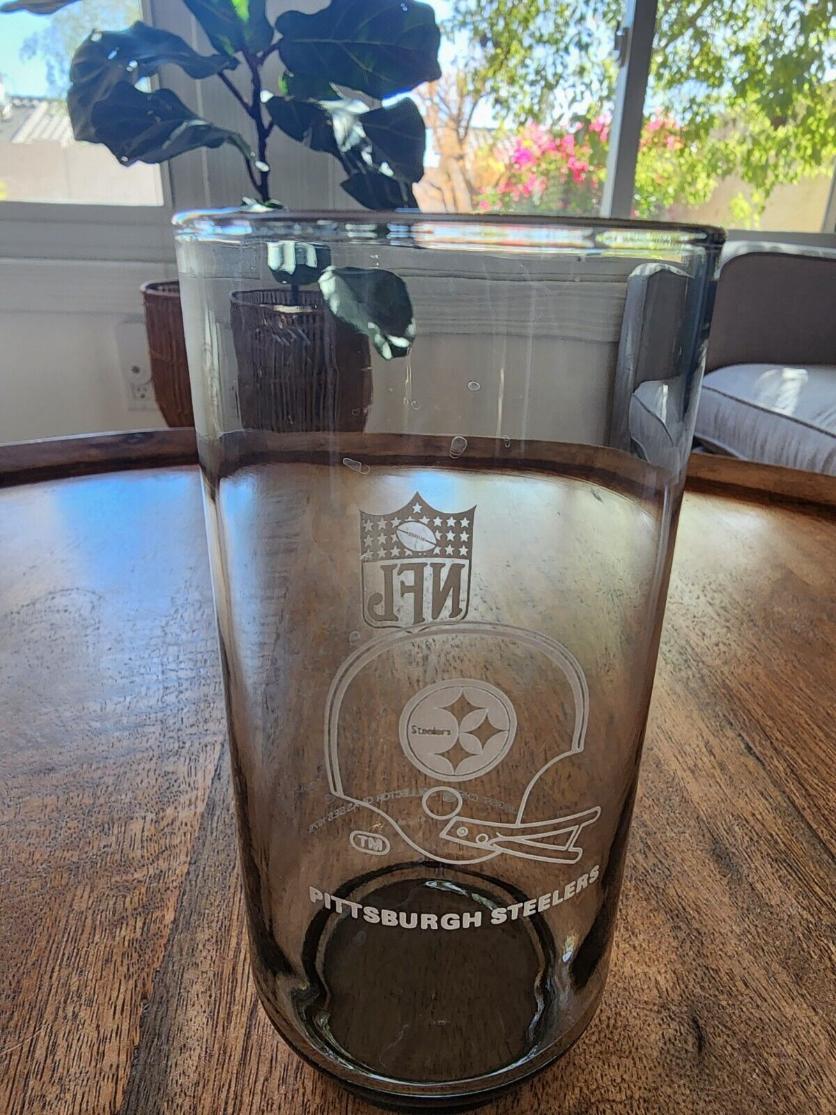 RARE 1979 Burger Chef NFL Pittsburgh Steelers Collectors Glass | Football
