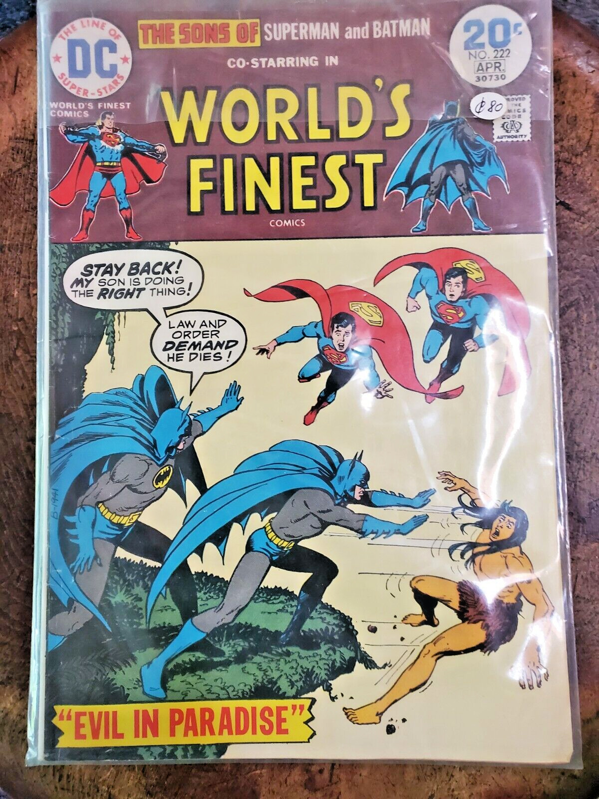World\'s Finest Comics 222 Cgc 9.6 1974 Dc Comics Batman Superman Cover