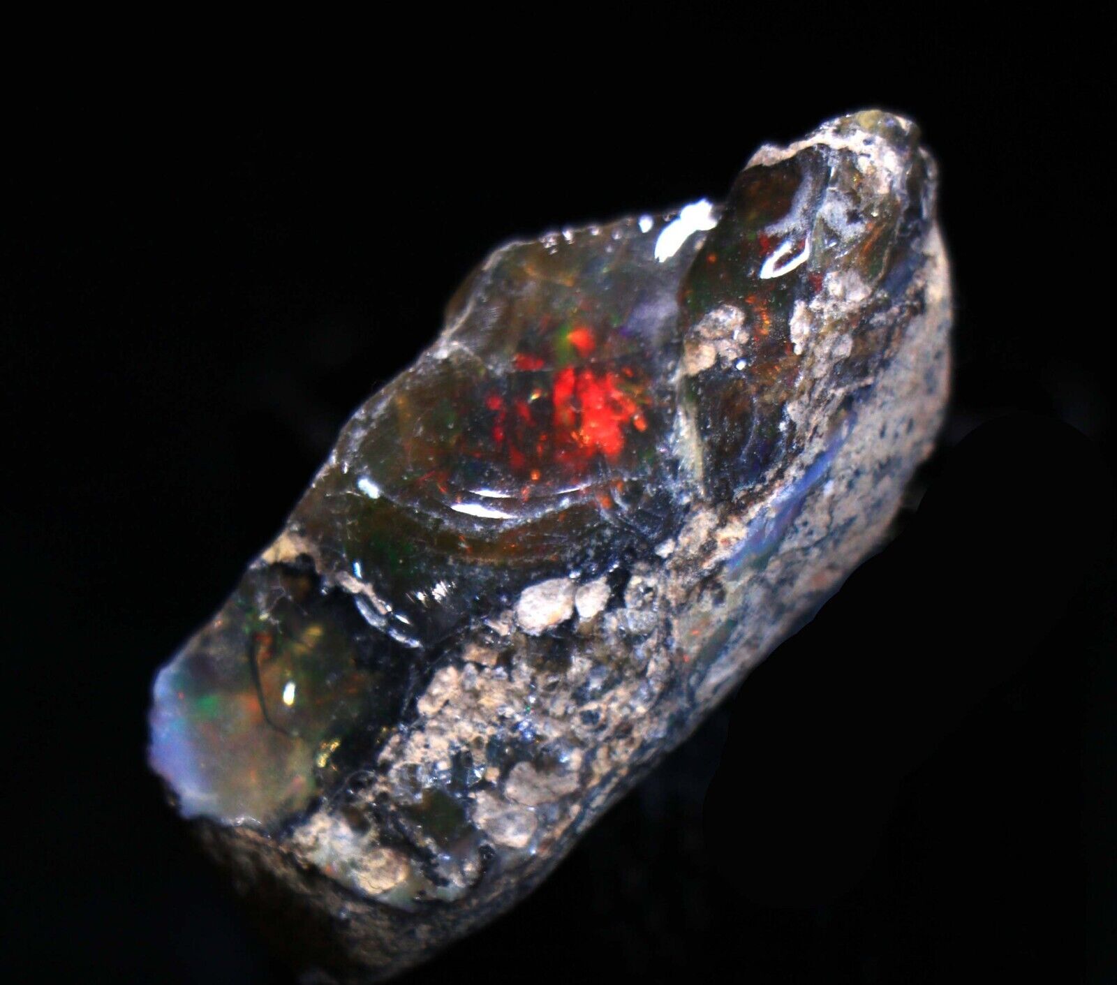 35 ct Stunning Black Opal Ethiopia Opal454