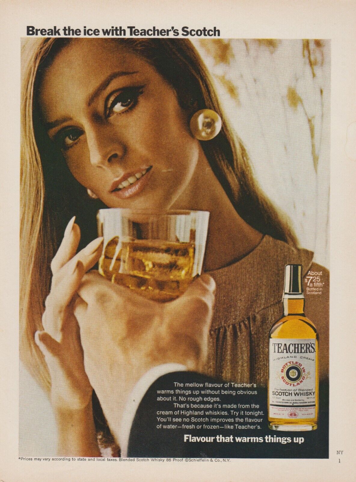 1968 Teacher\'s Scotch - \