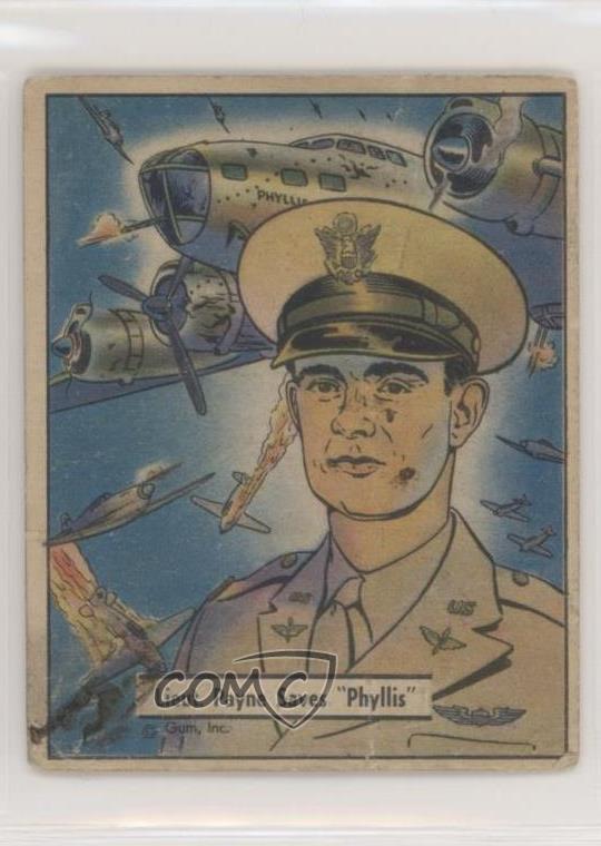 1941-42 Gum Inc War Gum R164 Charles Paine Lieut Payne Saves Phyllis #123 0ls