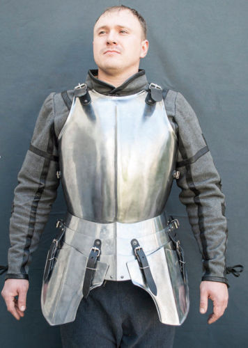 Steel cuirass SCA LARP medieval armor body armor medieval cuirass fantasy cuiras