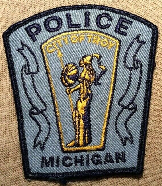 MI City of Troy Michigan Police Patch